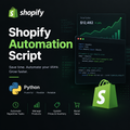 Digital prodShopify Automation Script – Auto Order Processing, Inventory Updates & Reporting (Python)uct
